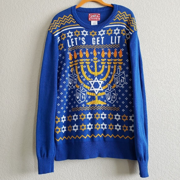 lets get lit sweater